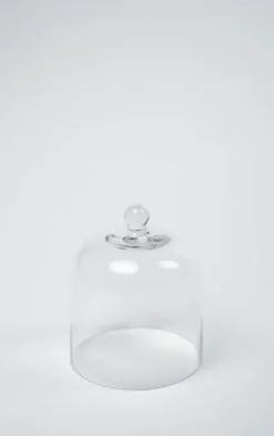 Glassklokke til duftlys