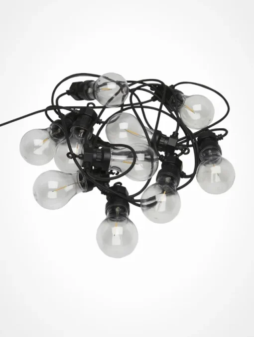 Glow lyslenke Utendørs , Sort -8,7m