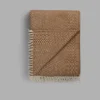 Kattefot Pledd – Burnt Ochre