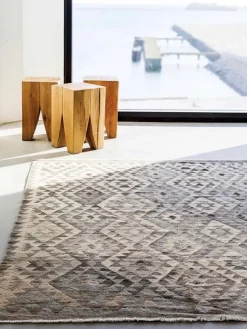 Kelim gulvteppe – farge light grey