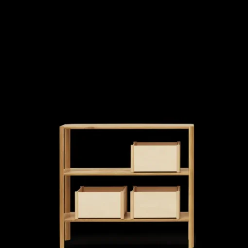 Leaf hylle 1×3
