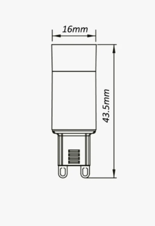 LED G9 4W DIM