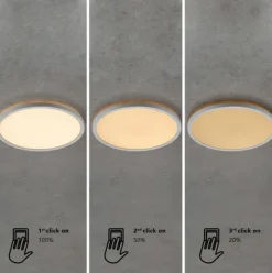 Oja Plafond Ø42 -Krom (IP54)