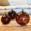 Oljelampe – Rund – Cognac