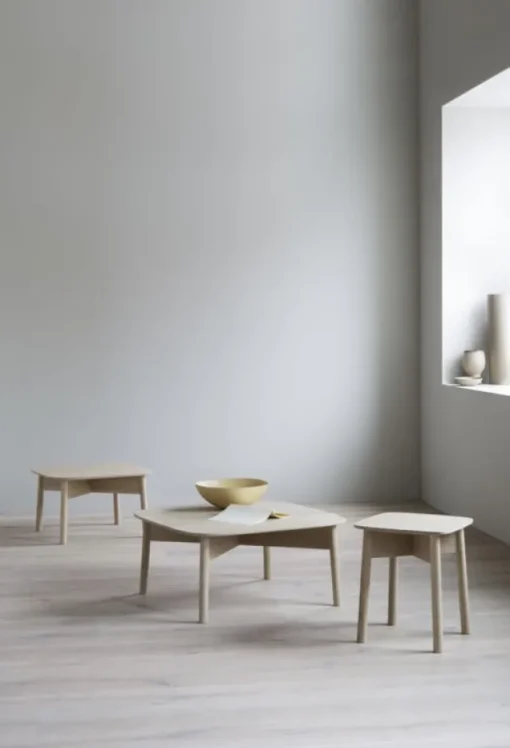 Pall bord eik Ø35
