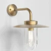 Portree wall solid brass