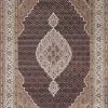 Tabriz Indi Black Cream gulvteppe