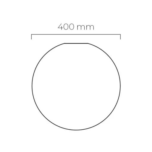 Taklampe Arkiv 4014 -Røkgrå Ø400