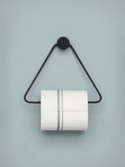 Toalettpapirholder – sort