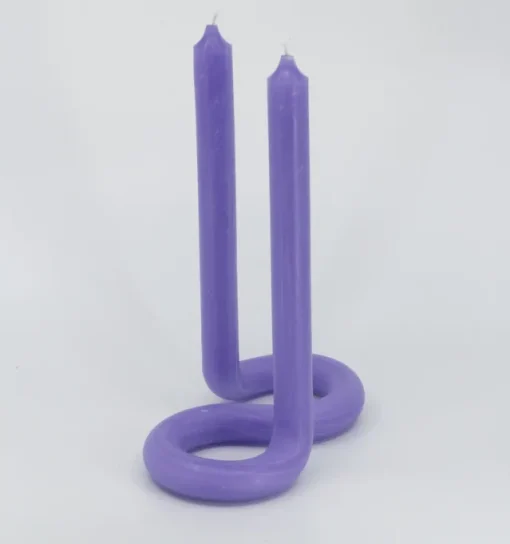 Twist lys, lavendel