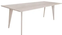 Viken Spisebord – white oiled  – 180