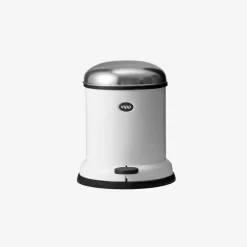 Vipp 13 Bøtte – pedalbøtte 4L, hvit
