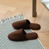 Waffle Slippers – coffee
